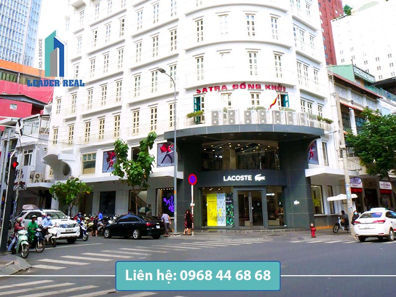 Giao thông thuận lợi tại Văn phòng cho thuê Satra building quận 1 Giao thông thuận lợi tại Văn phòng cho thuê Satra building quận 1