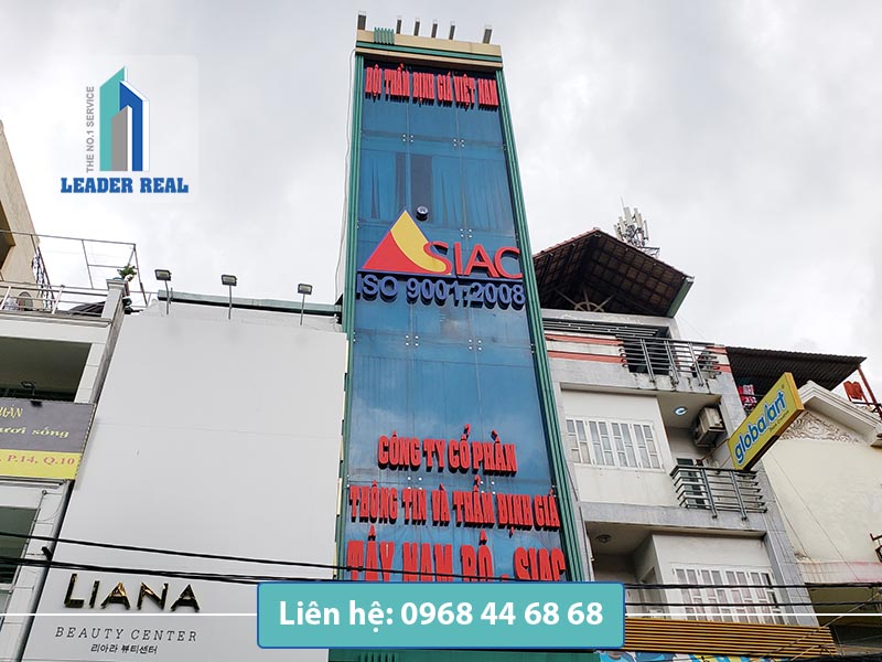 Cho thuê văn phòng tại tòa nhà Siac building quận 10 Cho thuê văn phòng tại tòa nhà Siac building quận 10
