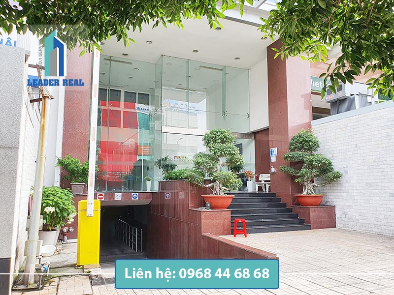 Lối vào tòa nhà cho thuê văn phòng Licogi (HM Square) building quận Bình Thạnh Lối vào tòa nhà cho thuê văn phòng Licogi (HM Square) building quận Bình Thạnh
