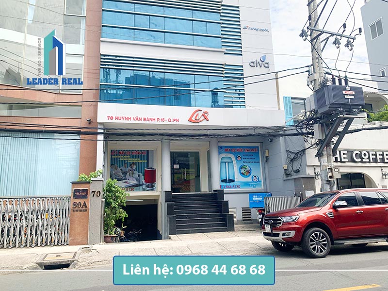 Mặt tiền văn phòng cho thuê 70HVB building quận Phú Nhuận Mặt tiền văn phòng cho thuê 70HVB building quận Phú Nhuận
