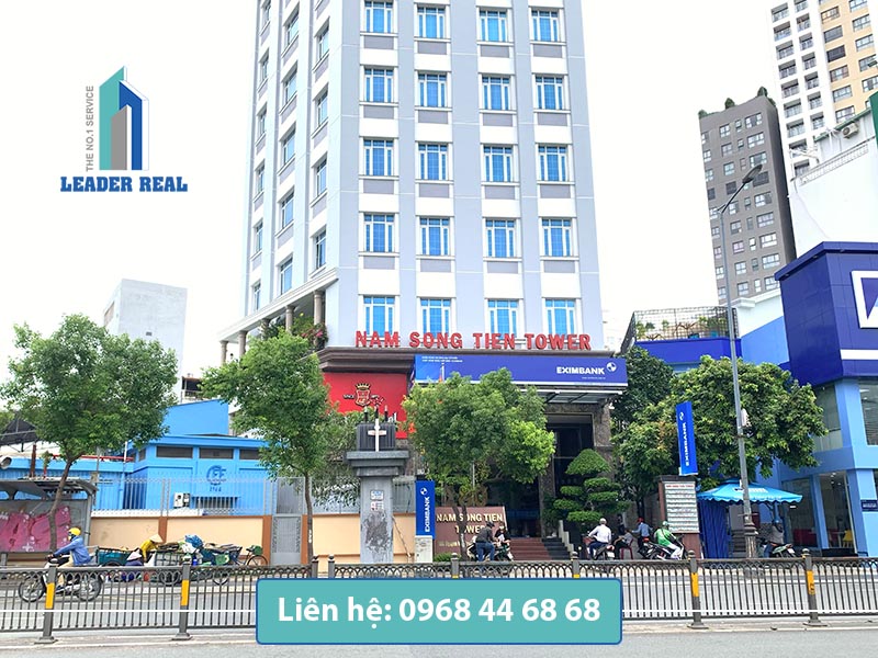 Mặt tiền tòa nhà cho thuê văn phòng Sông Tiền building quận Phú Nhuận Mặt tiền tòa nhà cho thuê văn phòng Sông Tiền building quận Phú Nhuận