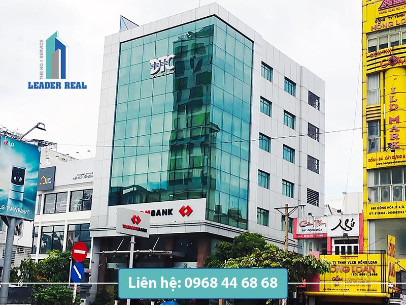 Toàn cảnh tòa nhà cho thuê văn phòng DCT building quận Tân Bình Toàn cảnh tòa nhà cho thuê văn phòng DCT building quận Tân Bình