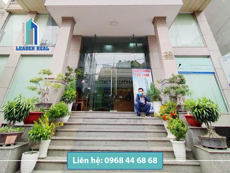 Lối vào văn phòng cho thuê Kicotrans 2 building quận Tân Bình Lối vào văn phòng cho thuê Kicotrans 2 building quận Tân Bình