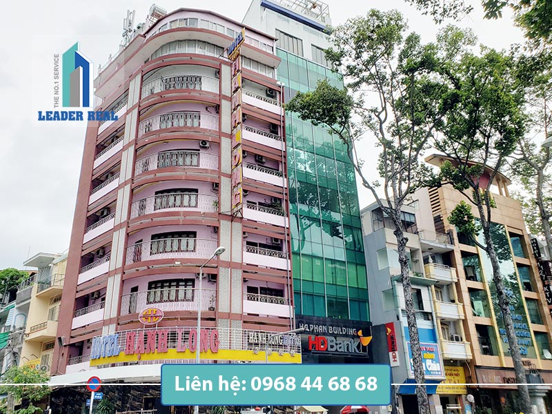 Tổng quan tòa nhà cho thuê văn phòng Hà Phan building quận 5