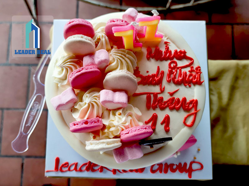 Leader Real chúc mừng sinh nhật nhân viên tháng 11/2020