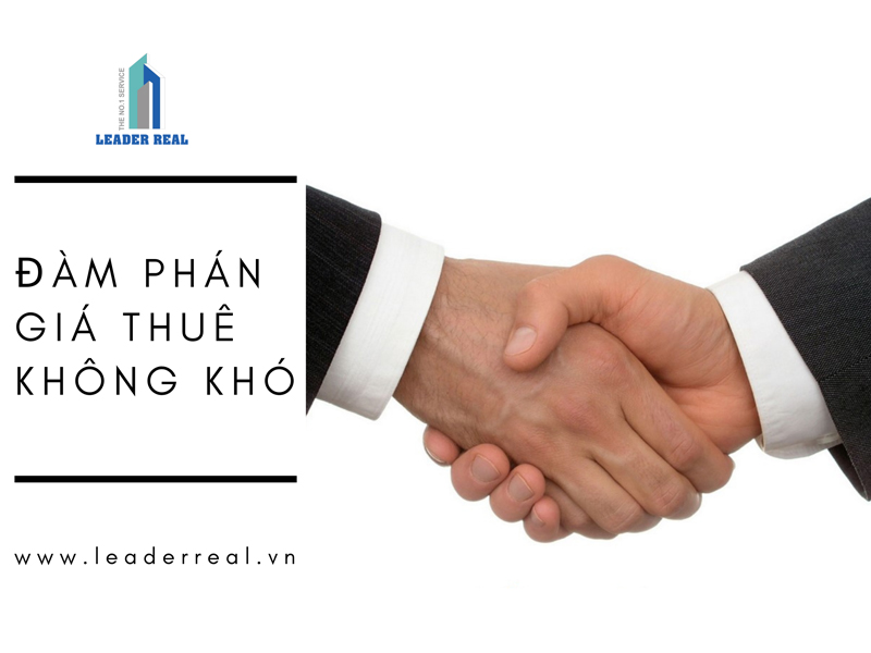  Đàm phán giá thuê mặt bằng: Không khó