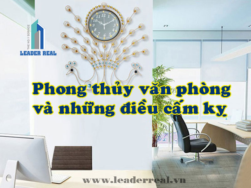 Phong thủy văn phòng và những điều cấm kỵ