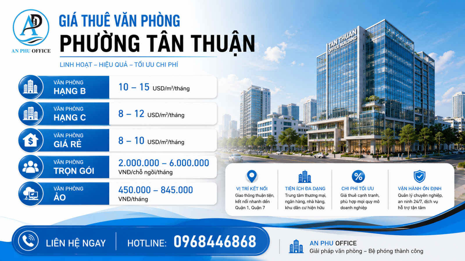 gia thue van phong phuong tan thuan