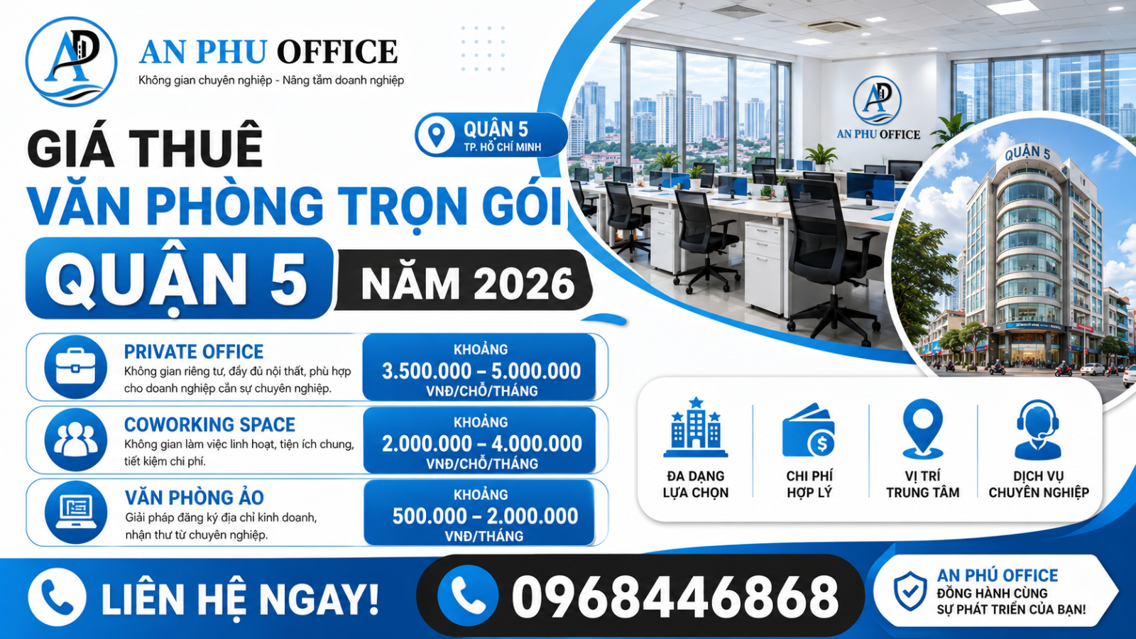 gia van phong tron goi quan 5