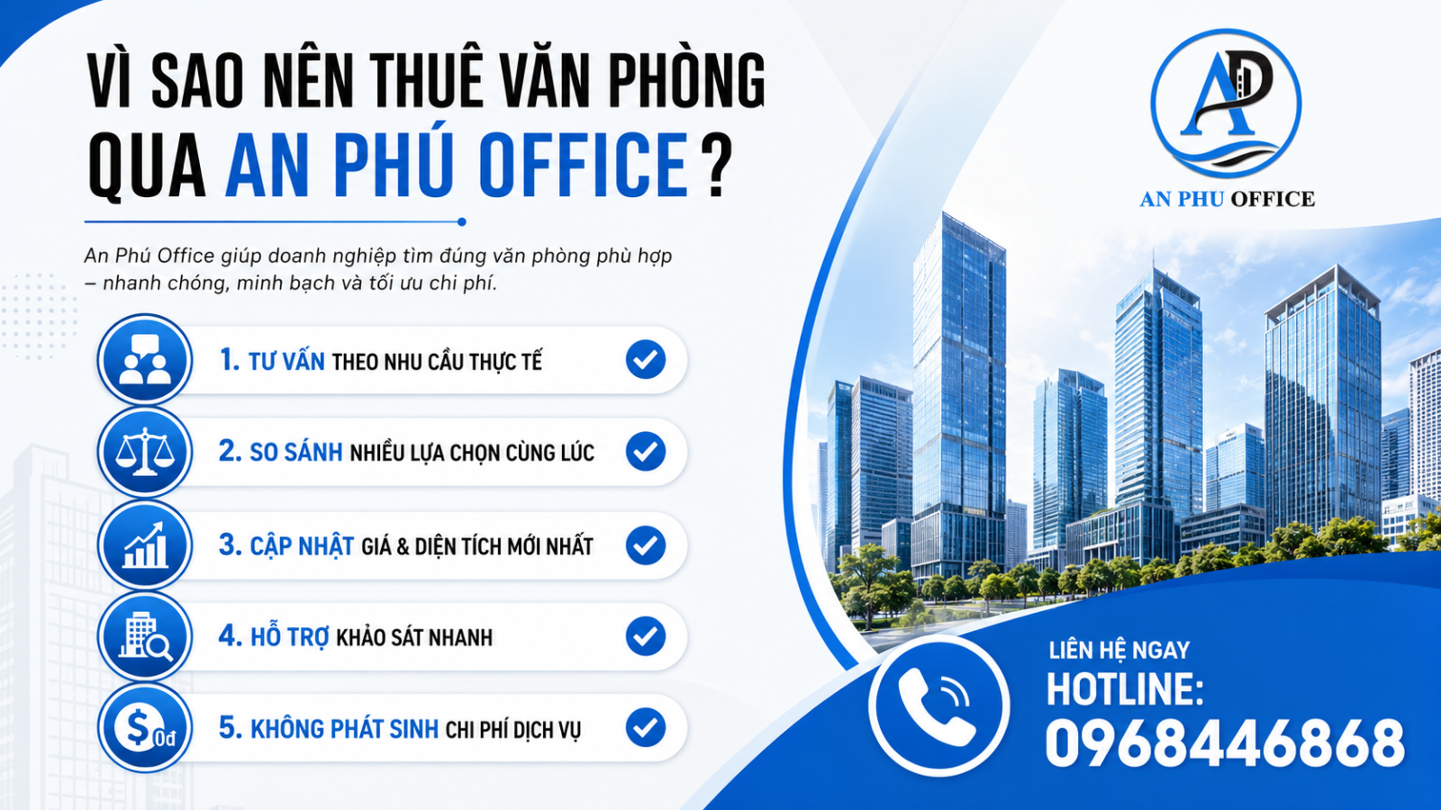 thue van phong qua an phu office