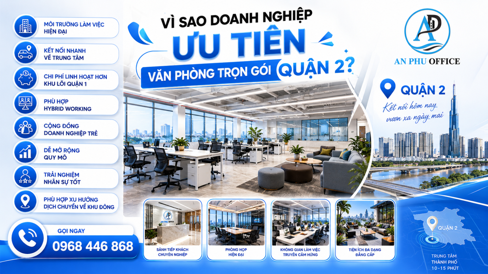 ly do chon van phong tron goi quan 2