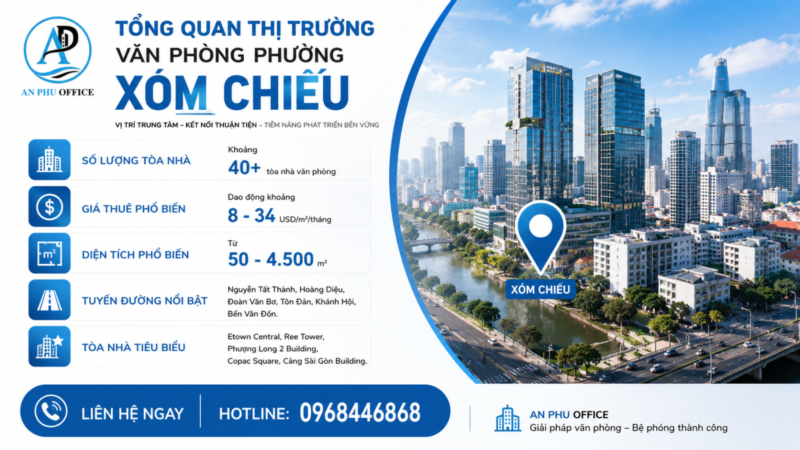 cho thue van phong phuong xom chieu