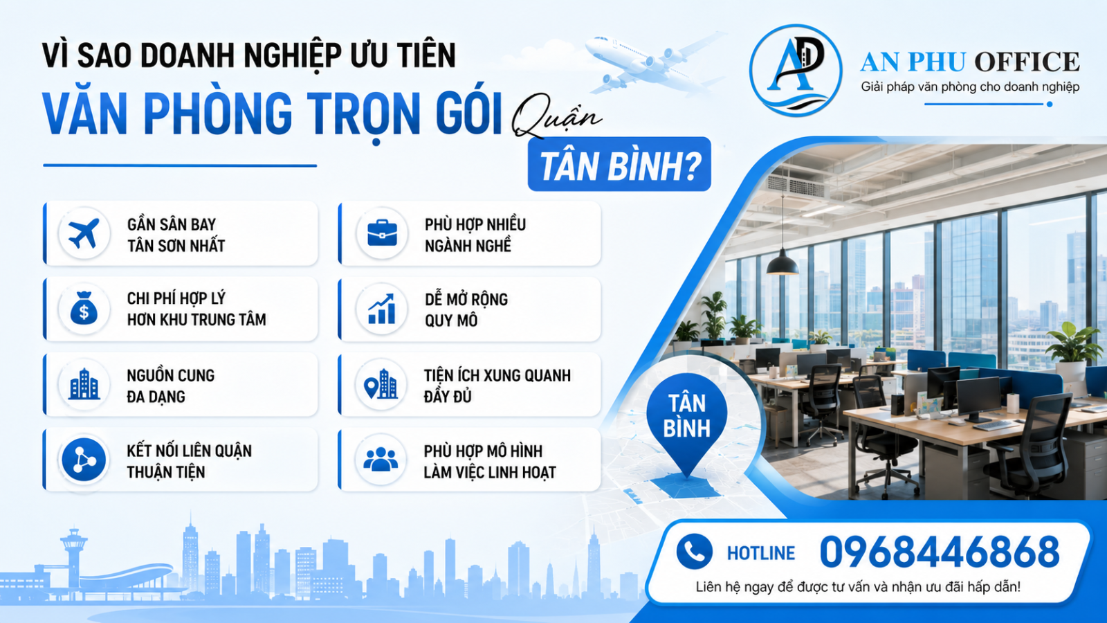 ly do chon van phong tron goi quan tan binh