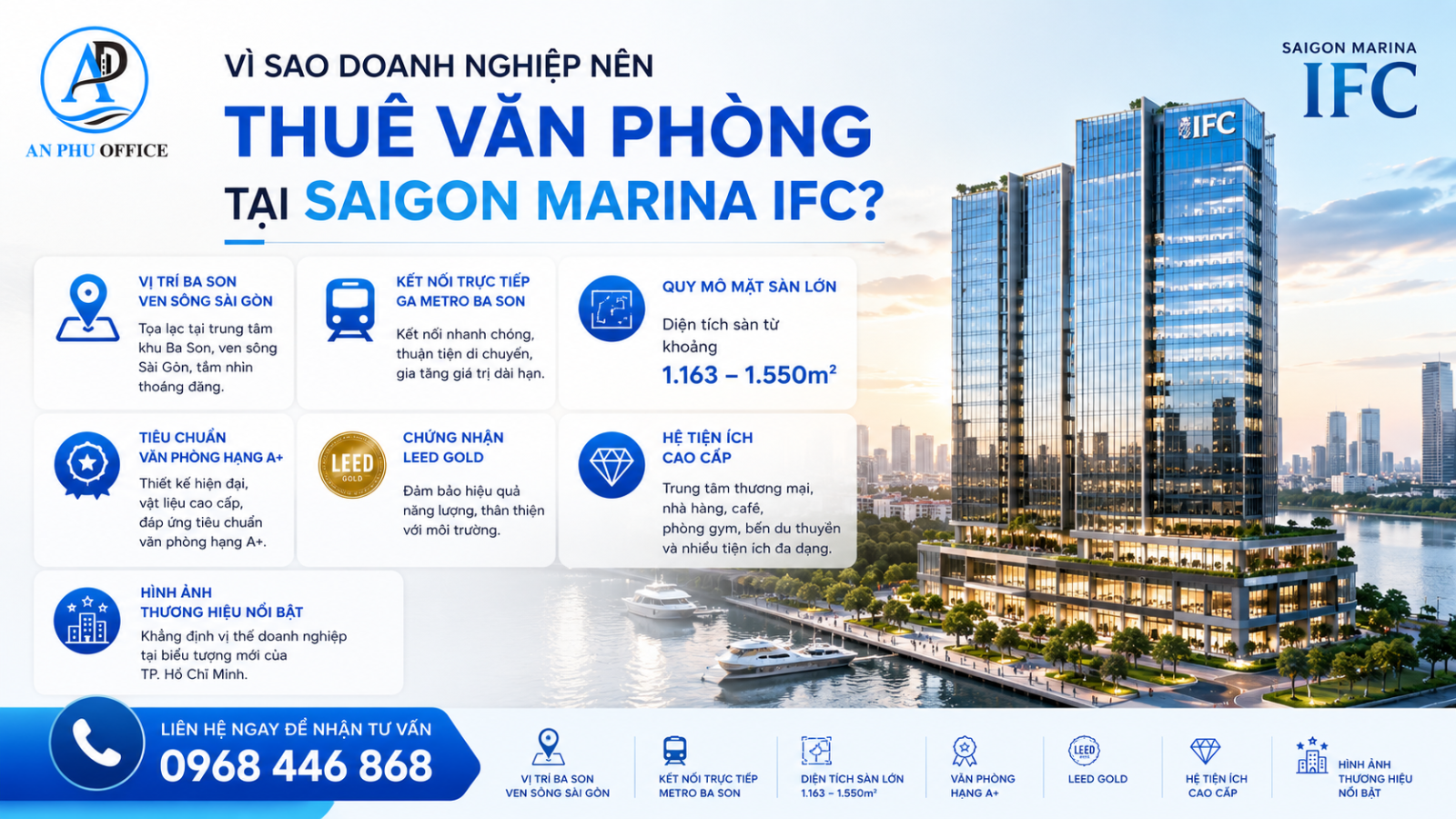 uu diem toa nha saigon marina ifc