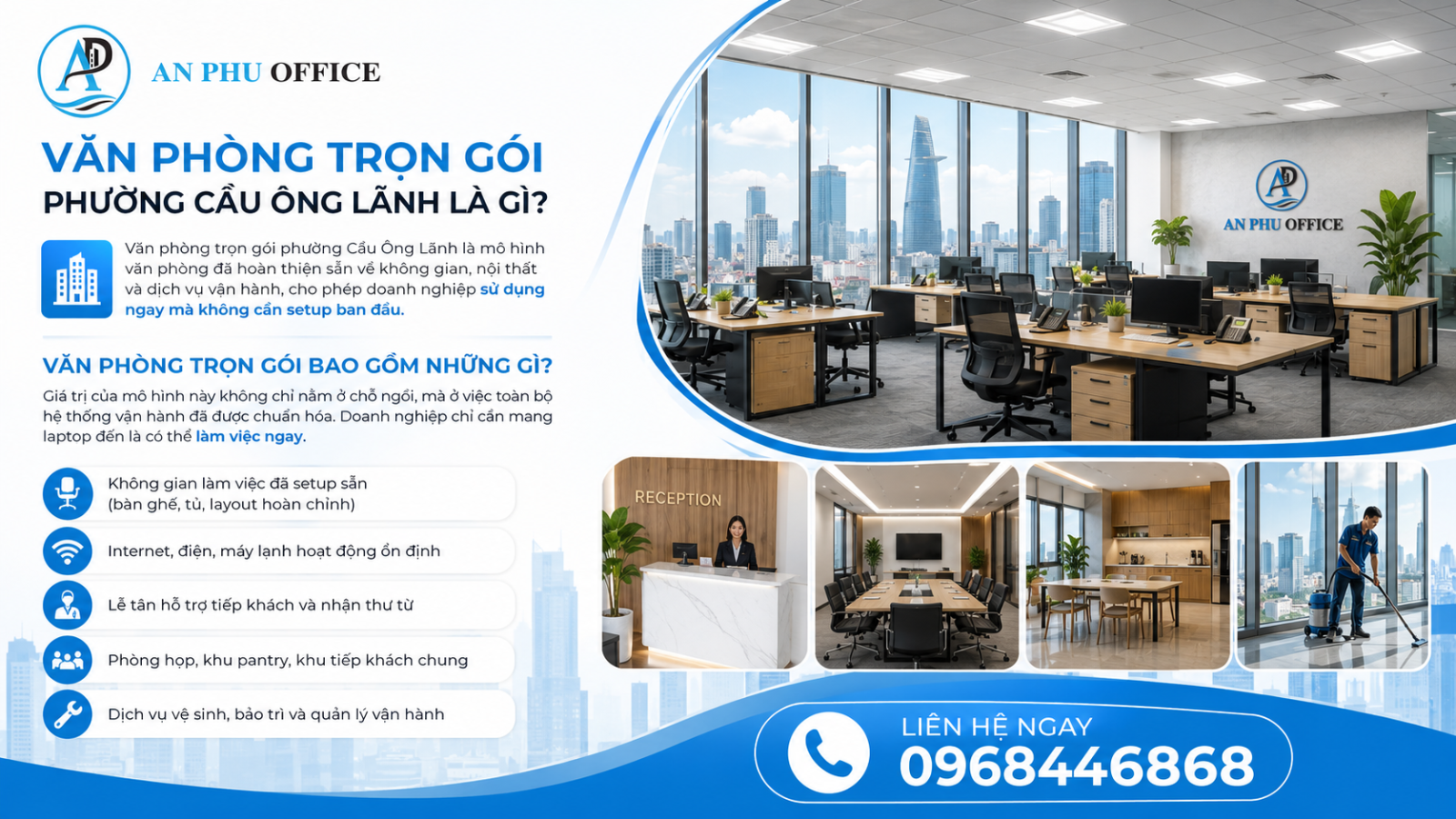 van phong tron goi phuong cau ong lanh