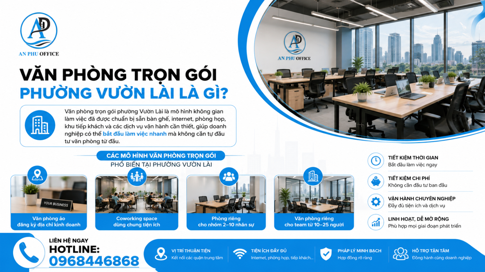 van phong tron goi phuong vuon lai