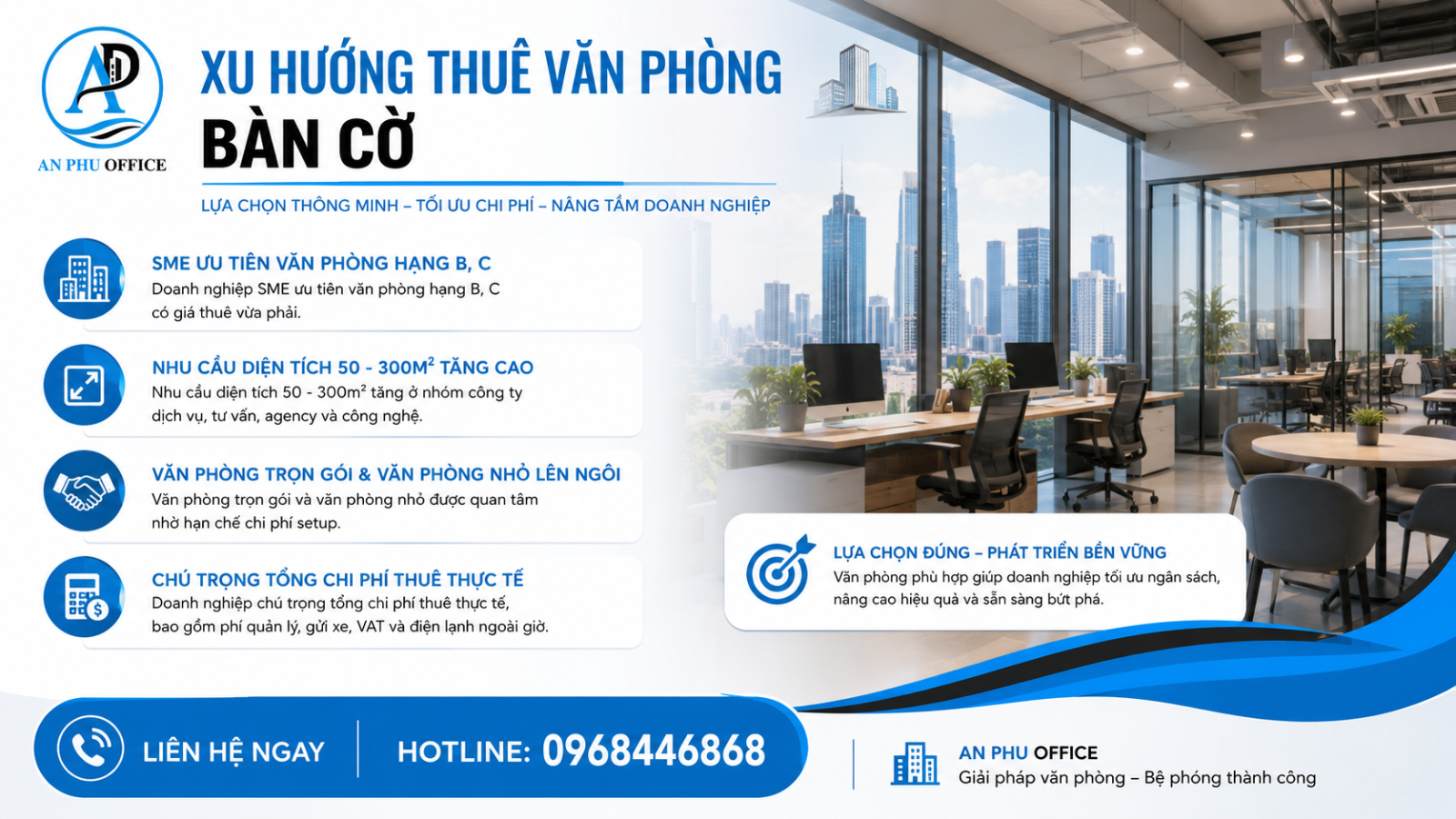 xu huong thue van phong phuong ban co