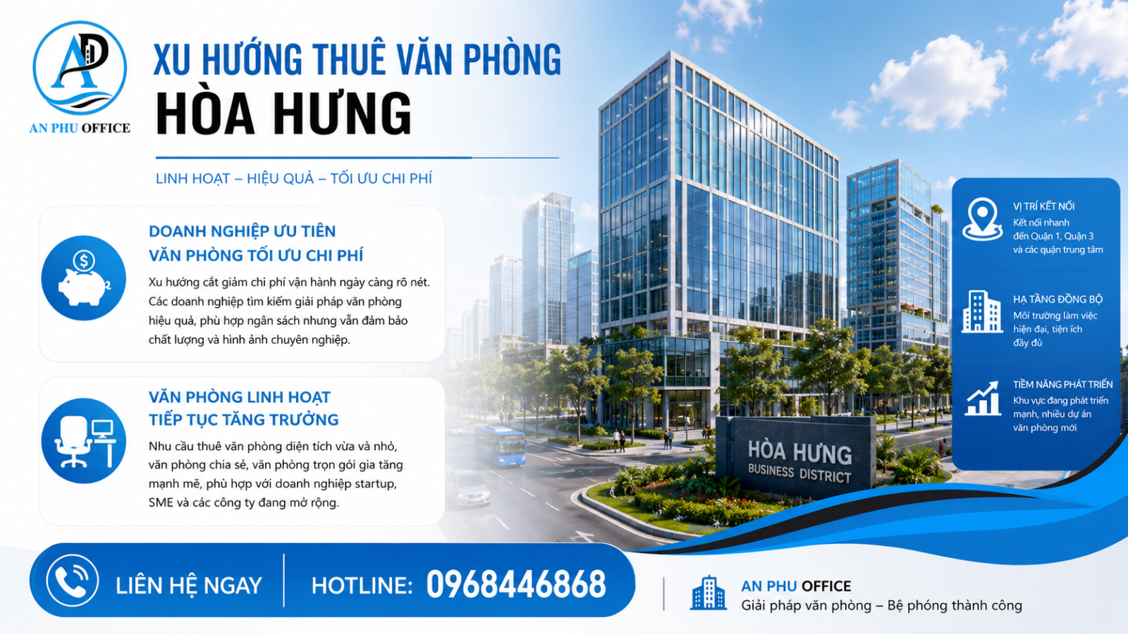 xu huong thue van phong phuong hoa hung