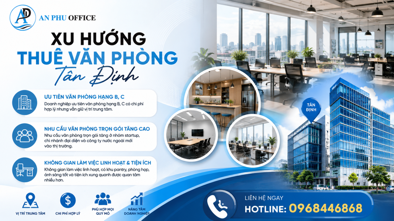 xu huong thue van phong phuong tan dinh