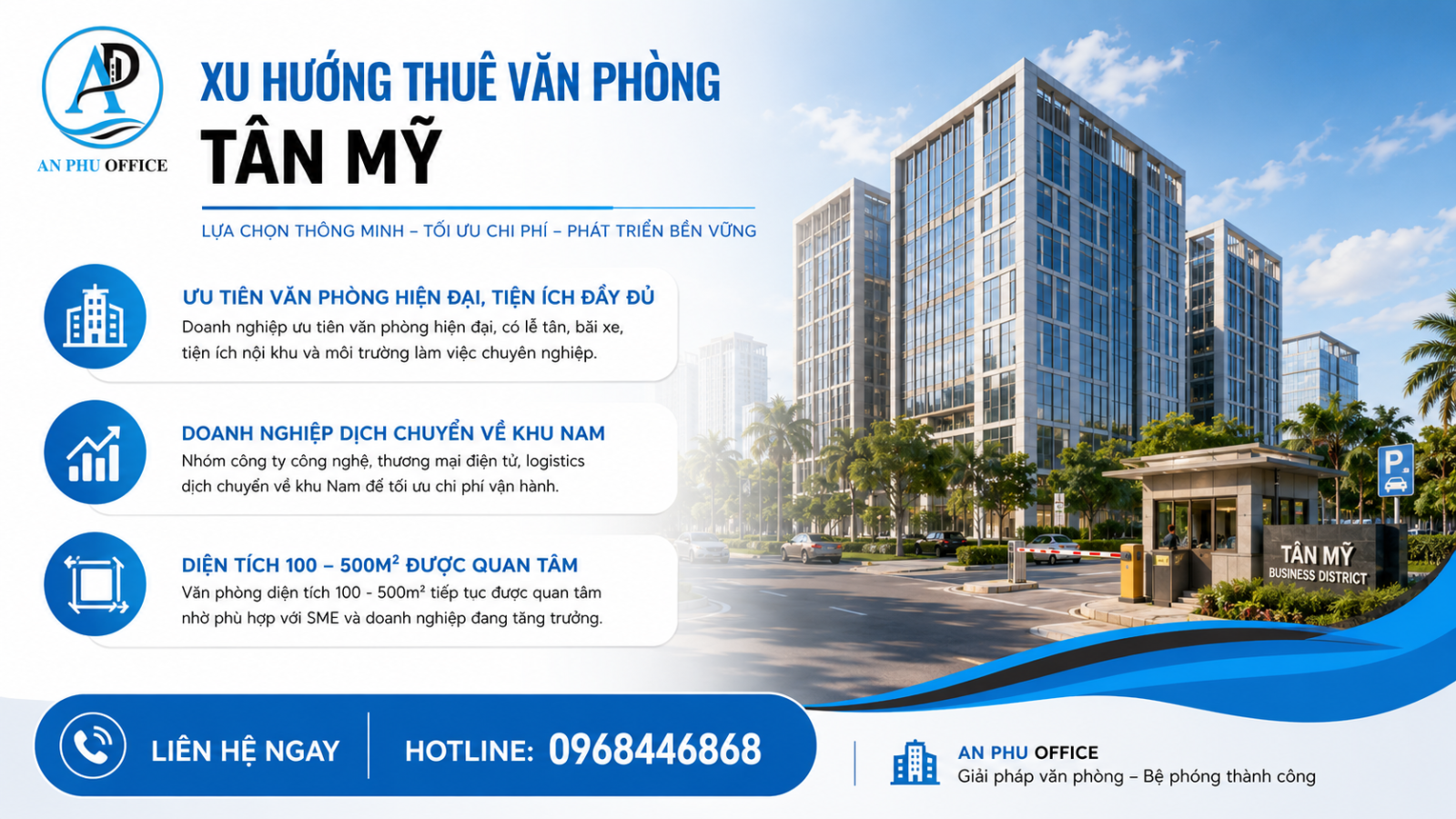 xu huong thue van phong phuong tan my